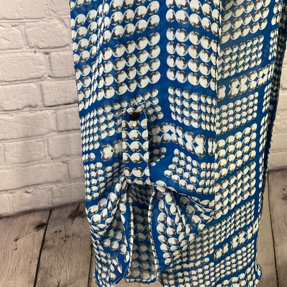 AGB Blouse Long Sleeved Size Large - Picture 7 of 9